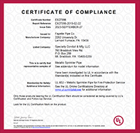 UL Approved Certification